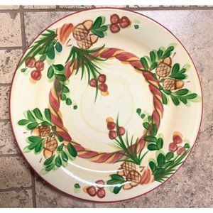 Christmas Memories by Gail Pittman, signed, plate, server